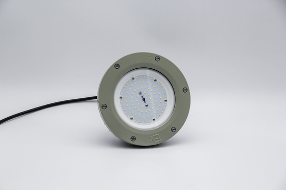 Lampada LED industriale antideflagrante per capannoni industriali, IP66 impermeabile, 100W-200W, con certificazione ATEX CNEX per applicazioni in zone pericolose 1 e 2