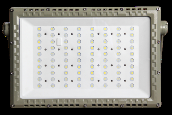 Luce stradale a LED a prova di esplosione 250W. ATEX CNEX certificato per zone 1 zone 2 applicazioni pericolose.