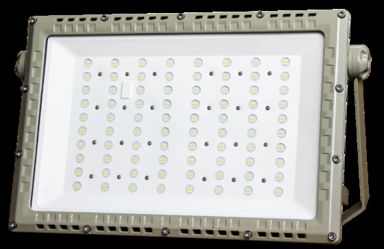 Luce stradale a LED a prova di esplosione 250W. ATEX CNEX certificato per zone 1 zone 2 applicazioni pericolose.