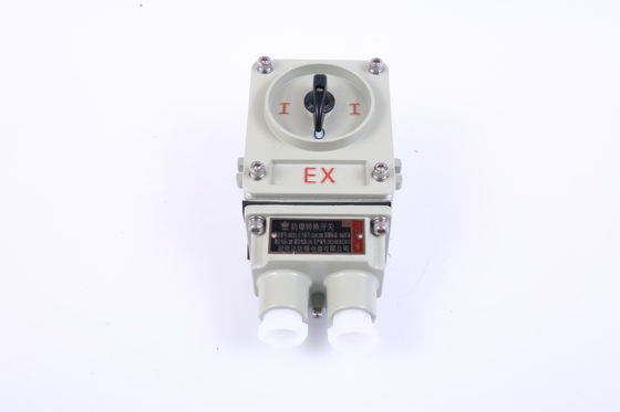 AC220V/380V AC 50/60HZ Spinta nominale interruttore a prova di esplosione con certificazione IEC e corrente nominale 10A