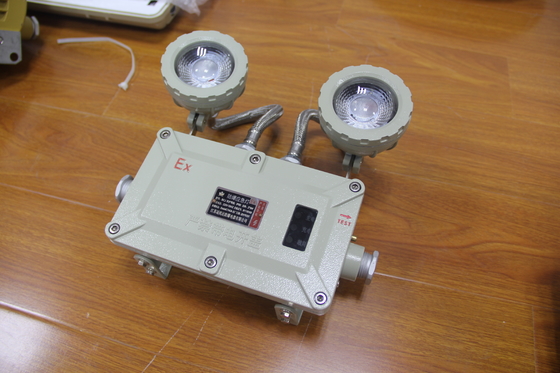 BCJ Lampada di emergenza ignifuga 2*3Watt Ex marchio Ex Db Eb IIC T6 Gb/Ex Tb IIIC T80C Db