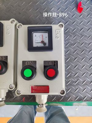 ATEX Stazione di controllo a prova di esplosione in alluminio/acciaio inossidabile 10A WF2