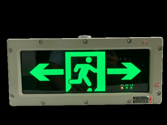 Vendita Diretta di Fabbrica Atex LED Antideflagrante Emergenza Industria Chimica Ip66 Luci di Uscita Impermeabili per Stazioni di Servizio