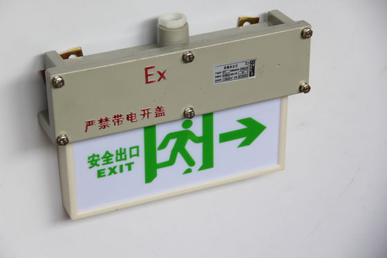 Luci di emergenza per uscite a prova di esplosione da 2*3 Watt per applicazioni industriali Zona 1