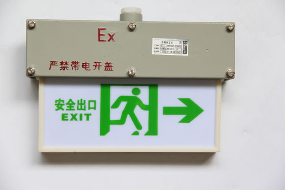 Luci di emergenza per uscite a prova di esplosione da 2*3 Watt per applicazioni industriali Zona 1