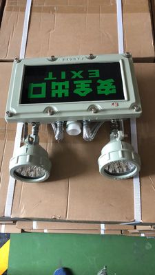 2*5w doppia luce di emergenza a LED montata a parete 220VAC 50hz con certificato ATEX per zona pericolosa