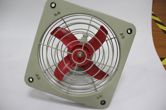 Ventilatore di scarico antideflagrante con certificazione ATEX 300mm*300mm, ventilatore portatile in lega di alluminio industriale, alta potenza 120-750W per 1 zona e 2 zone