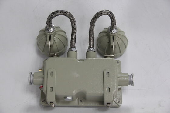 Vetro temperato in lega di alluminio ricaricabile 220v IP66 LED segnale di uscita di emergenza luci di emergenza Durata 3 ore