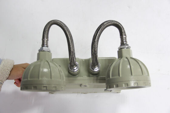 Vetro temperato in lega di alluminio ricaricabile 220v IP66 LED segnale di uscita di emergenza luci di emergenza Durata 3 ore