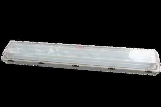 Apparecchio lineare a LED antideflagrante ATEX 220V a doppio tubo, in materiale GRP, luce LED con IP66