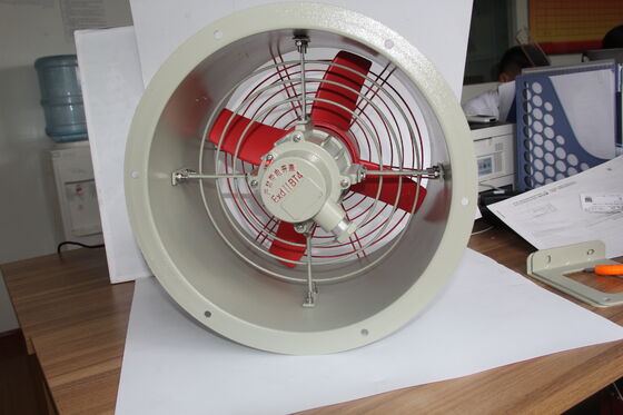 Ventilatore assiale da tetto ATEX antideflagrante in lega di alluminio IP66 WFI, AC/DC