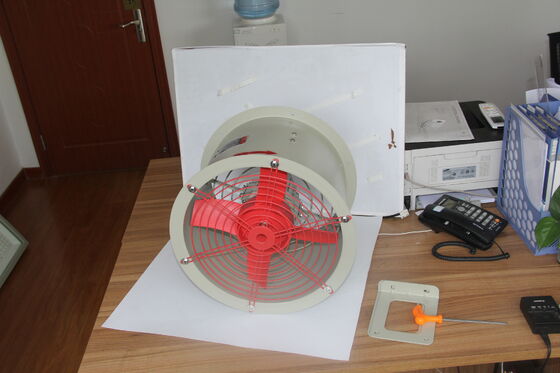 Ventilatore di ventilazione a flusso assiale a prova di esplosione ATEX per applicazioni nell'industria chimica e petrolifera