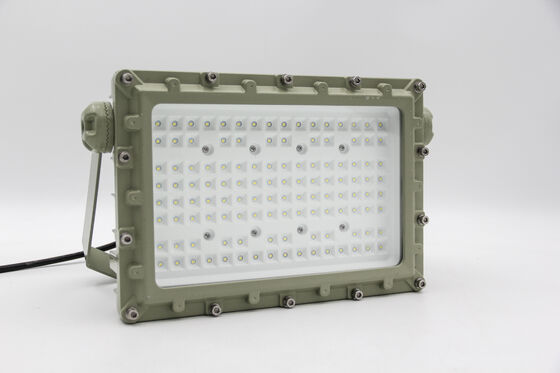 Apparecchio industriale a proiettore antideflagrante IP66, ATEX 50-240W, Efficacia luminosa 140lm/W, Qualificato IECEx Zona 1 e 2, Garanzia di 5 anni