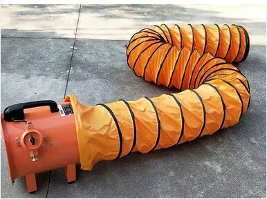 ATEX Ventilatore assiale a prova di esplosione in lega di alluminio per applicazioni di ventilazione industriale