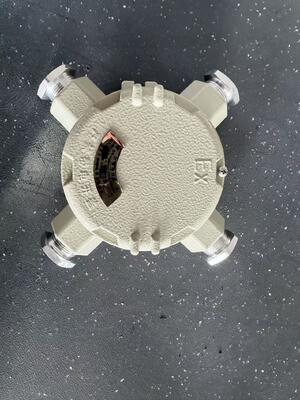 IP66 Cassa di alluminio fuso impermeabile 220V/380VAC 1-5Way Explosion Proof Junction Box per la zona pericolosa dell'industria dei magazzini