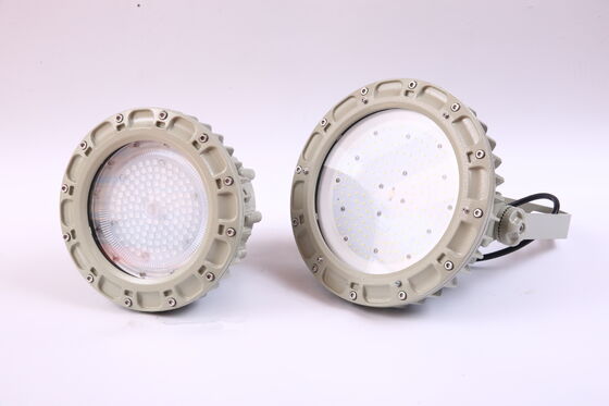 Ex IIC T6 ATEX IECEx IP66 WF2 luce di alta baia a prova d'esplosione anti-spruzzo di sale 50w-240w per piattaforma di perforazione offshore