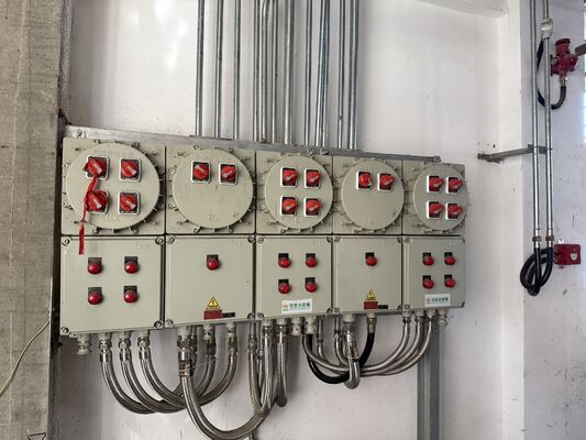 Pannelli di controllo antideflagranti IIB T4 ATEX per la distribuzione, a prova di fiamma, per ambienti esplosivi, in lega di alluminio, per l'industria Oil&Gas