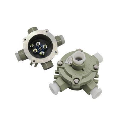 Custodia personalizzata IP66 impermeabile ATEX Scatola di giunzione Custodia in alluminio pressofuso ignifuga Alimentazione 220V/380V
