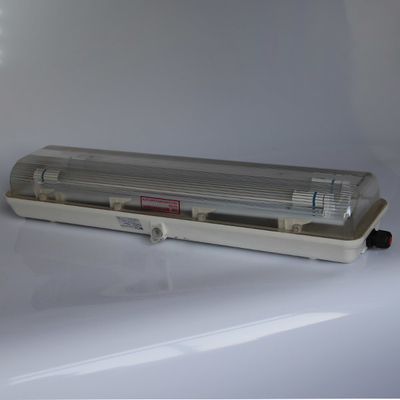 Lampada fluorescente a LED antideflagrante in acciaio inossidabile IP66 per tubi T5 T8 Atex
