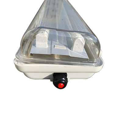 Lampada LED lineare a prova di esplosione pericolosa da 100lm/w IP66 industriale con 2 tubi