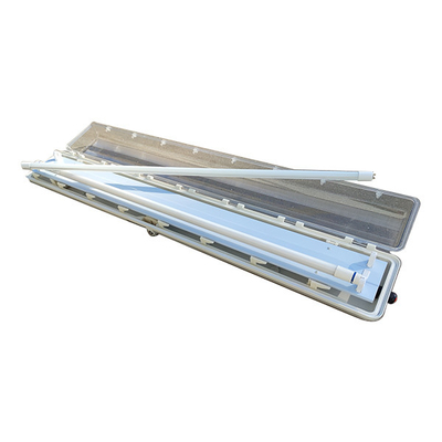 ATEx IP66 18w LED Explosion Proof Tube Light 2x18W 3x18W forte impatto luce fluorescente in plastica completa