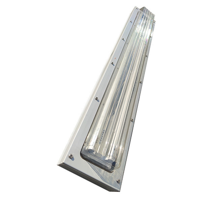 Lampada fluorescente a prova di esplosione a LED 2*18W T5 T8 doppio tubo Ip66 a prova d'acqua 1.2M luce lineare a led