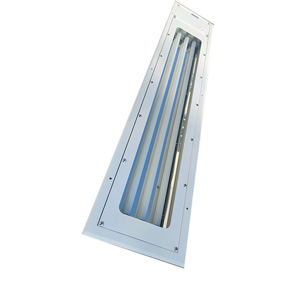 IP66 18w 36w 54w 72w LED a prova di esplosione luce lineare soffitto o incorporato per luoghi pericolosi luce