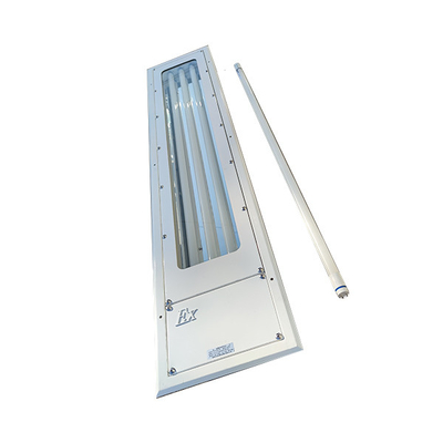 IP66 18w 36w 54w 72w LED a prova di esplosione luce lineare soffitto o incorporato per luoghi pericolosi luce