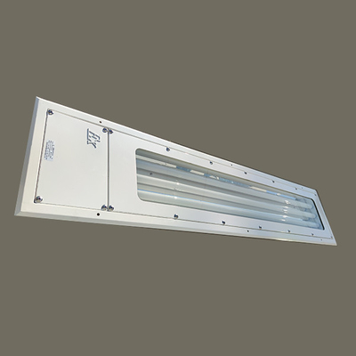 0.6M 1.2M 100LM/W Luminaria a LED lineare a prova di esplosione 36w Lampada industriale sicura T6 a LED in acciaio a prova di esplosione Luce lineare