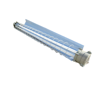 Luce a tubo fluorescente a prova di esplosione in acciaio inossidabile ad alta resistenza 18-36w 100lm/w Luce lineare a prova di esplosione