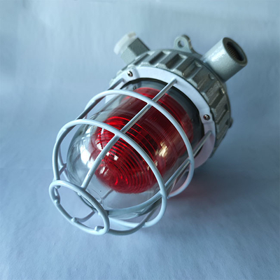 Luce di ostruzione solare visiva acustica antideflagrante IP66 90db per aree pericolose