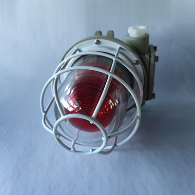 Luce di ostruzione solare visiva acustica antideflagrante IP66 90db per aree pericolose