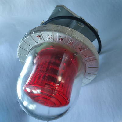 IP65 ATEX Luce di allarme a prova di esplosione per la zona pericolosa 1/2 Zona 21/22 Magazzino industriale