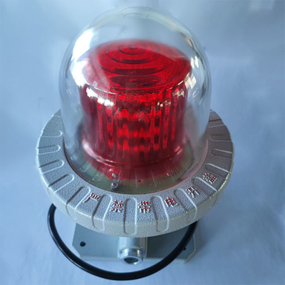 IP65 ATEX Luce di allarme a prova di esplosione per la zona pericolosa 1/2 Zona 21/22 Magazzino industriale