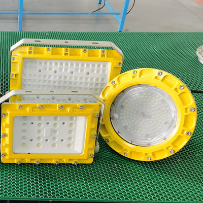 IP66 LED all'aperto luce a prova di esplosione alta baia certificata per aree di lavoro pericolose miniera di carbone gas naturale olio risparmio energetico durevole