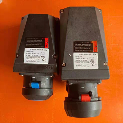 IP66 Stagno e presa a prova di esplosione II 2G Ex Db IIC T6 Gb II 2D Ex Tb IIIC T80°C Db