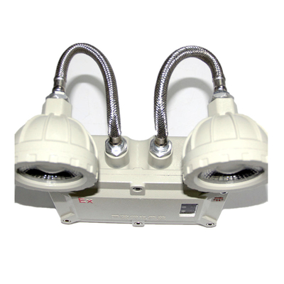 2*5w doppia luce di emergenza a LED montata a parete 220VAC 50hz con certificato ATEX per zona pericolosa