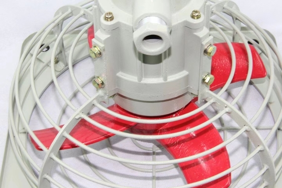 Ventilatore di scarico a prova di esplosione ad alta efficienza 120-750w con dispositivo di ammortizzazione delle vibrazioni per ambienti pericolosi