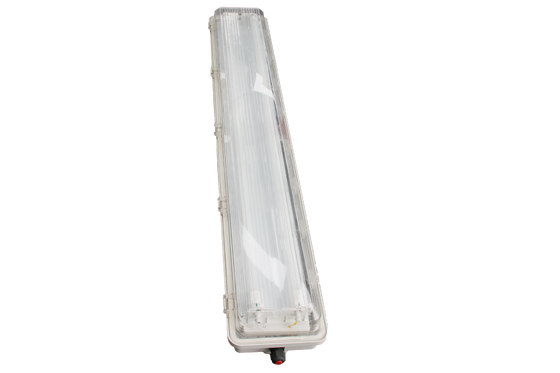 Apparecchio lineare per aree pericolose IP66 WF2, certificato Ex Tb IIIC T80°C Db per impianti petrolchimici